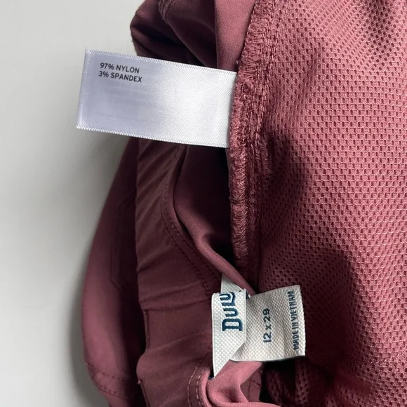 Duluth Trading Company Performance Pants - Dusty Pink Rose - Size 12 | 29 - Picture 12 of 12
